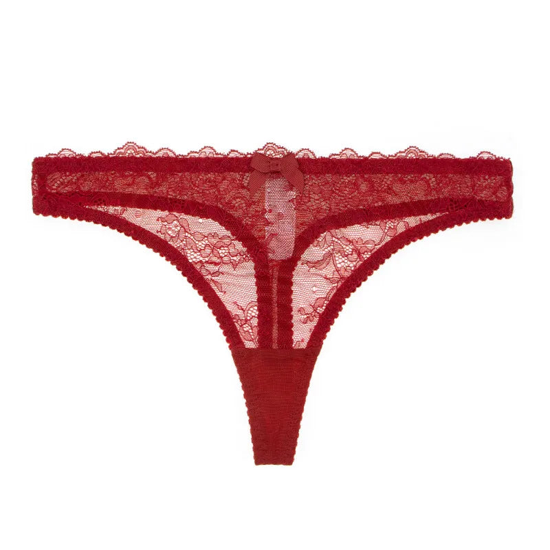 Stringi z kokardką Lana